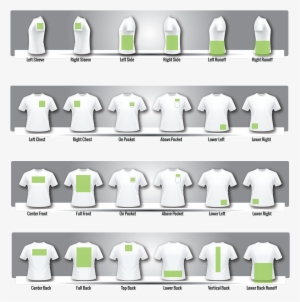 T Shirt Design Size Template - T Shirt Printing Sizes - 1170x1178 PNG ...