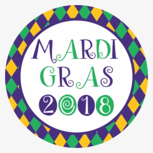 Mardi Gras Napkin Knot - Mardi Gras