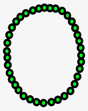 Bead Cliparts - Beaded Necklace Clipart Transparent