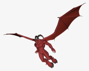 Demon Png - Flying Demon Png