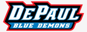 Depaul Blue Demons Script Logo - Depaul Blue Demons Logo