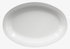 Dishes Clipart Oval Plate - Royal Copenhagen Hvid Riflet Fad