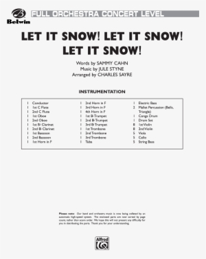 Let It Snow Let It Snow Let It Snow Thumbnail - Dark Adventure Snare Notes