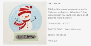 Let It Snow - Cartoon