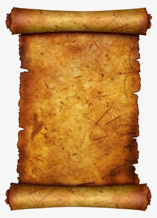 Empty Scroll - Old Paper Roll Background