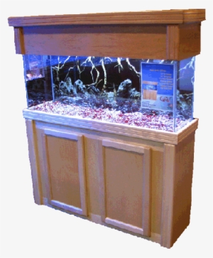 55 Gallon Fish Tank Stand In Maple - Aquarium