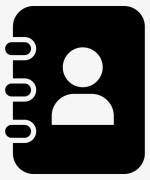 Notebook Of Contacts Comments - Contacts Symbol