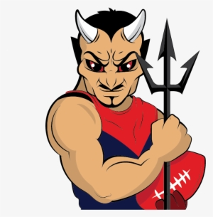Demon Clipart Demonic - Go Melbourne Demons