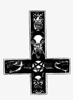 Report Abuse - Satanic Cross Transparent