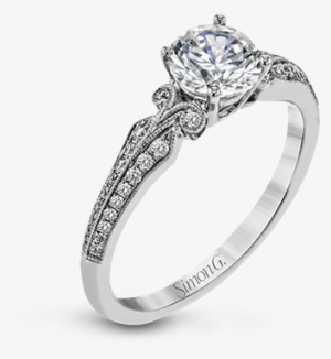 Tr717 Semi 18k Ring - Sylvie Engagement Ring