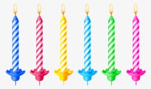 Imagem De Festa Vela De Aniversário 3 Png - Birthday Candles Png