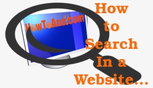 How To Search In A Website Without Search Box - Search Box