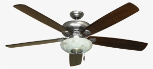 Tiara Satin Steel Ceiling Fan With 72″ Arbor Series - Ceiling Fan