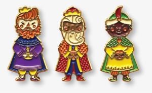 Reyes Magos Lil' Pins - Biblical Magi