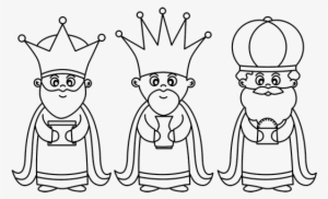 Dibujo De Los 3 Reyes Magos Para Colorear - Dia De Reyes Magos Para Colorear