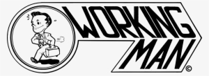 Working Man Logo - Circle