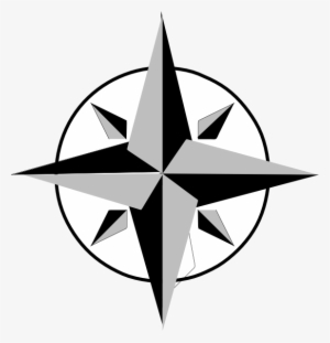 Compass Clipart Blank - Dibujo De Rosa De Los Vientos