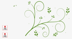 Green Vine - Pretty Flowers On Vines Drawings
