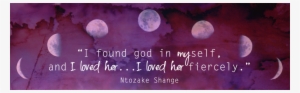 Moon As Guide - Ntozake Shange
