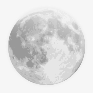 Weather Icon Full Moon By Gnokii Weather Icon Full - Moon Clipart Transparent Background