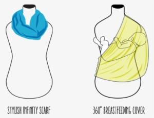 Use It As A Stylish Infinity Scarf In Winter And As - Pattern