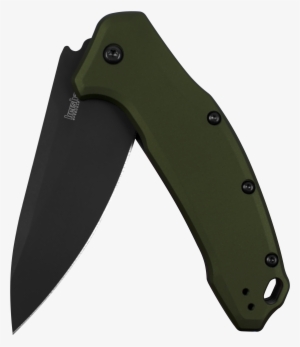 Kershaw Link Olive/black Pocket Knife - Knife