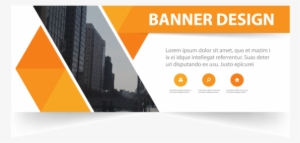 Abstract Orange Business Banner Template Template - Triangle