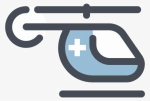 Hospital Helicopter Icon - Icon