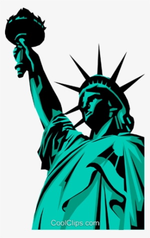 Statue Of Liberty Royalty Free Vector Clip Art Illustration - New York ...