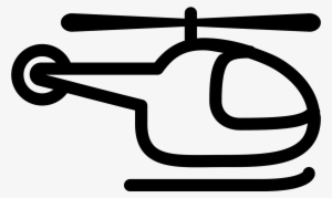 It's Logo Of A Helicopter - Icone Helicoptero