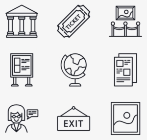Museum - Iconos Para Inmobiliaria Png