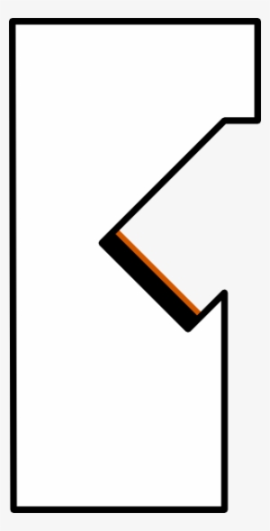 Left Arm Black Brown Border Svg Clip Arts 300 X 590