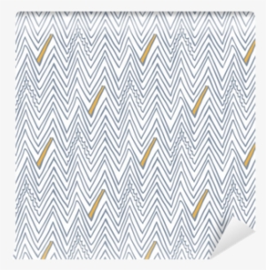 Simple Seamless Vector Pattern With Zigzag Lines Wallpaper - Dear Lizzy Documentary 12x12" Paper, Party Animal .