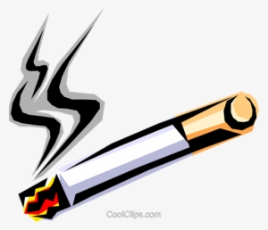 Representação De Um Cigarro Livre De Direitos Vetores - Cigarette