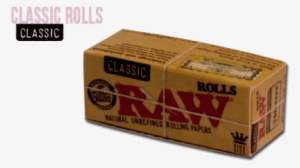 Papel P/ Cigarro Raw Em Rolo 5m - Rolling Paper