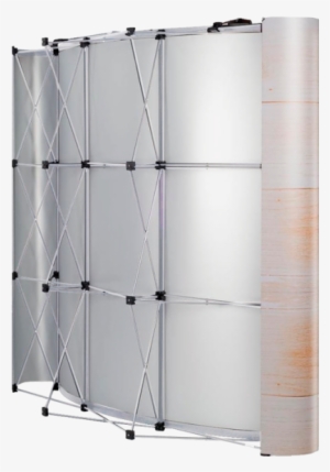 Banner Wall Curved Frame - Locker