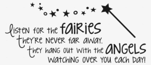 Fairies - Vinyldisorder Call In The Fairies Wall Decal - Vinyl
