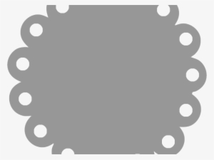 Edge Clipart Scalloped - Circle With Scalloped Edge