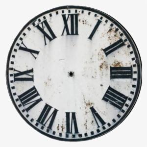 Happy New Year - Roman Numeral Clock Old