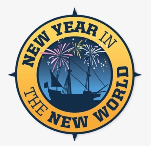 New Year In The New World Logo - Illustration