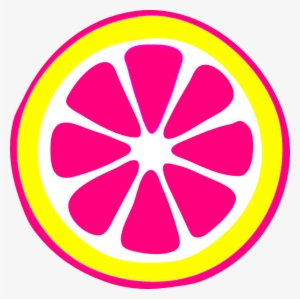Pink Lemon Clipart - Pink And Yellow Lemons