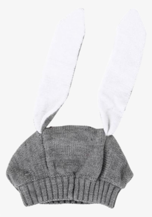 Rabbit Ears Hat - Baby Boy Girl Children Crochet Knit Winter Hat Bunny