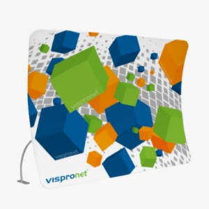 Vertical Curve Stretch Wall - Step-and-repeat Banner - Expanding Backdrop Banner