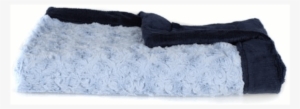 Light Blue Swirl Navy Lush Mini Blanket - Saranoni Receiving Blanket Light Blue Swirl/navy Lush