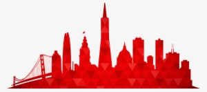 San Francisco Salsa Bachata Kizomba Congress - San Francisco Skyline Graphic