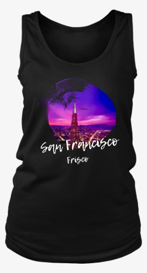 San Francisco Frisco Skyline Love Country Women's Tank - Shirt