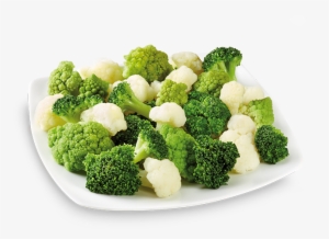 Side Dish With Broccoli, Cauliflower And Romanesco - Broccoli