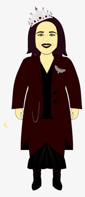 Me As A Cartoon With A Crown - Cartoon