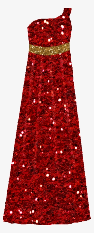 Red Sparkly Gown Png By Clipartcotttage On Deviantart - Skirt