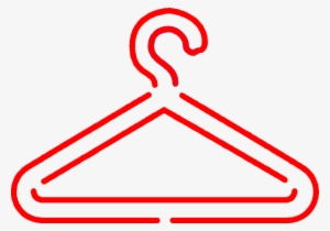 Red Dress Hanger Clip Art
